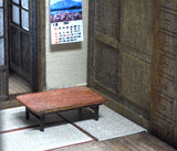 Square Tea Table (2 Tables) Kit : Classic Story Unpainted Kit HO(1:87) PAA0013