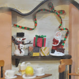 Happy Christmas Cake Shop In Frame : Nobuko Kameda Finished product version Non-scale