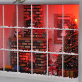 Happy Christmas - Fireplace Room - enmarcado - en el marco: Nobuko Kameda - pintado - Sin escala