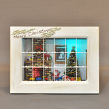 Happy Christmas - Fireplace Room - framed - in-frame : Nobuko Kameda - painted - Non-scale