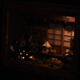 Moon Viewing on the Veranda In Frame : Nobuko Kameda Finished product version Non-scale