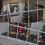 Happy Christmas - Fireplace Room - Window Frame - In Frame : Nobuko Kameda Finished product set - Non-scale