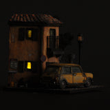 Caja de escena emocional - Un viaje con Old Minis "Homecoming" : Takashi Kawada, pintado 1:72