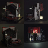 Scene Box - A Journey with Old Minis - "Snack Akemi": Takashi Kawada - Finished product version 1:72