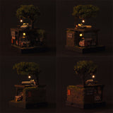 Scene Box - A Journey with Old Minis 《阅读之秋》：川田隆史，绘于 1:72