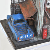 Cuadro de escena - 'Austin Trading Company establecida en 1959' : Takashi Kawada, pintado 1:72