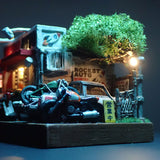 JOUKEIBAKO "ROCKET AUTO": Takashi Kawada, obra de arte de diorama 1:64