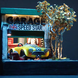 JOUKEIBAKO "SPEED STAR": Takashi Kawada, obra de arte de diorama 1:64
