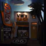 Scene Box - VW's BASE SURF - Takashi Kawada - pintado, Sin escala