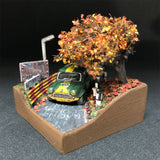 CORSA Scene Box - Autumn Circuit - painted by Takashi Kawada - 1:72