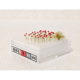 "Model" Red spider lily about 5-6mm 40 pcs : Kigusa BUNKO finished product N(1:150) H1