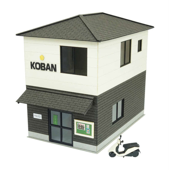 Street Corner Police Box : Sankei Pre-colored Kit HO(1:80) MK05-61