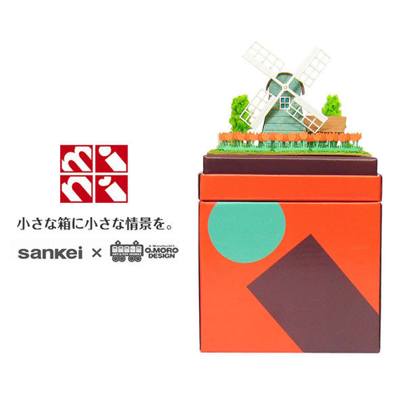 Miniatuart mini [Tulip and Windmill] : Sankei Kit Non-scale MP05-02