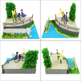 Studio Ghibli mini Witch's Delivery Service [Dragonfly and Propeller Bicycle] : Sankei Kit Non-scale MP07-10