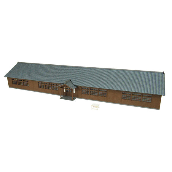 Edificio escolar de madera: Sankei Kit N (1:150) MP03-104