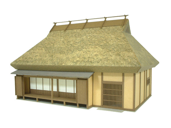 Minka-1 con techo de paja: Sankei Kit HO (1:87) MK05-07