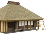 Minka-2 con techo de paja: Sankei Kit HO(1:87) MK05-20