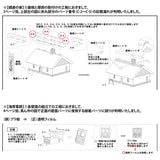 Casa Senba y Ferrocarril Eléctrico Kaibara: Sankei Kit N(1:150) MK07-07