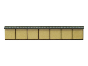 Fence F (earthen wall): Sankei Kit N (1:150) MP04-40