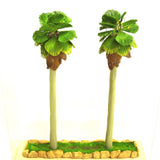 [型号] 45. Washington Palm MH 2pcs with Sand Base 190mm : Green Art Completed 1:43 1010-2SB