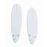 [Model] 42. Surfboard L A-White Long Gun Board Set - 2 pieces : Green Art - Finished product 1:43 2006-LAW