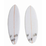 Model] 48.Surfboard S A-White Short Board Set 2 piezas : Green Art 1:43 2007-SAW