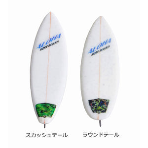 Model] 48.Surfboard S A-White Short Board Set 2 pieces : Green Art 1:43 2007-SAW