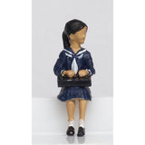 High School Girl (Showa Ver., Ponytail): Kt Kobo - Finished product HO (1:80) C02S-80