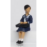 High School Girl (Showa Ver., Ponytail): Kt Kobo - Finished product HO (1:80) C02S-80