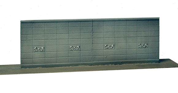 Block Fence 2pcs: Echo Model Unpainted Kit HO (1:80) 141