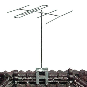 TV Antenna Set : Echo Model Unpainted Kit HO (1:80) 265