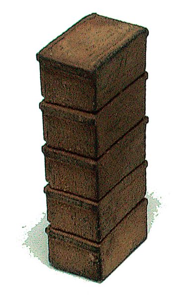 Caja de madera (5 piezas) 4 piezas : MODELO ECHO Kit sin pintar HO(1:80) 318
