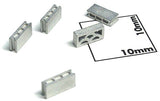 Block set (4 standard, 1 watermark): Echo Model unpainted kit HO(1:80) 348