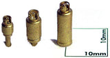 Propane Cylinder Set 2pcs : ECHO MODEL Unpainted Kit HO(1:80) 349