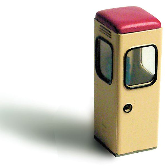Cabina telefónica: Kit sin pintar modelo Echo HO(1:80) 351