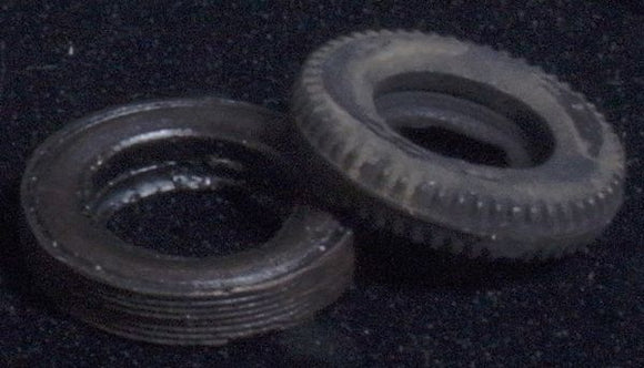 Tyres (Small) Set (2 pcs. each) : ECHO MODEL Unpainted Kit HO (1:80) 372
