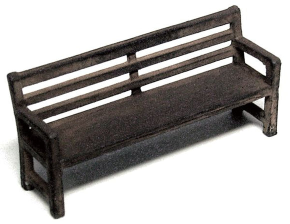 Bench (square sleeved type) 2 pieces : ECHO MODEL Unpainted kit HO(1:80) 435