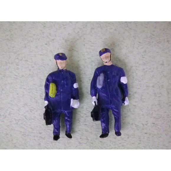 Engineer & Assistant Engineer Set (A) : Echo Model Painted Finish HO (1:80) 1501