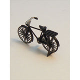 Bicycle (Black 1pc) : ECHO MODEL Painted Complete HO (1:80) 5001