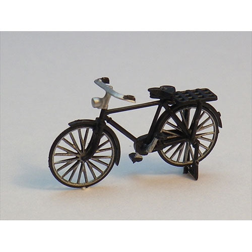 Bicicleta (Negra 1ud) : MODELO ECHO Pintado Completo HO (1:80) 5001