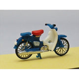 Honda Super Cub Blue Standard : ECHO Model - 成品 HO (1:80) 5011