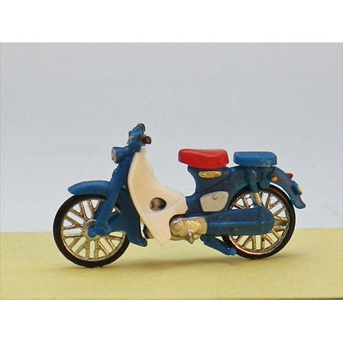Honda Super Cub Azul Estándar: Modelo ECHO - Producto terminado HO (1:80) 5011