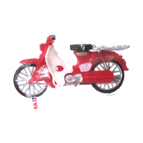 Honda Super Cub Red Business : Modelo ECHO Pintado Completo HO (1:80) 5017