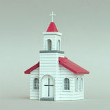 Residence 006A (Church) : Creation Hall Paintings finished HO(1:87~1:80) HOS-006A