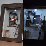 Frame Kitchen : Chisuko Sato Sugarhouse 绘制 1:12 比例
