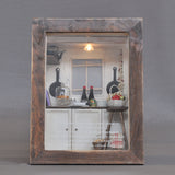 Frame work 'Kitchen*Italian Style' : Chizuko Sato Sugarhouse painted 1:12 scale