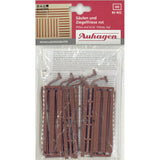 Brick pillar material reddish brown: Auchagen unpainted kit HO (1:87) 80402