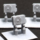Unidad condensadora pequeña (9 piezas): Cityscape Studio Kit sin pintar N (1:150) PBA00038