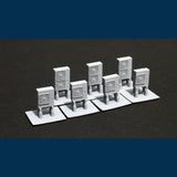 Unidad exterior grande (7 piezas): Cityscape Studio Kit sin pintar N (1:150) PBA00039