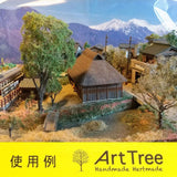 ArtTree Broad-leaved Tree S-3 (Height: 3.5cm, 3 trees) : JYOKEI-KOBO - Painted Finished Product Non-scale